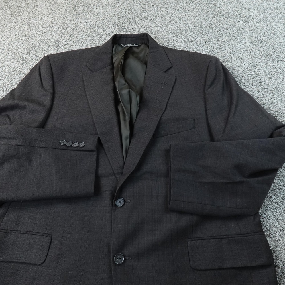 Jack Victor Blazer Mens 44S Gray Plaid Wool Sport Coat Suit Jacket Top Canada
